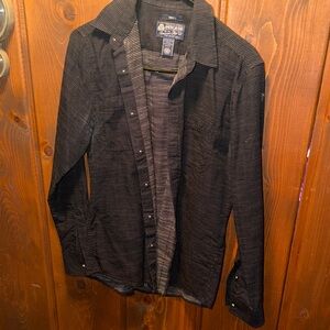 American Rag Men's Black Shirt Jacket